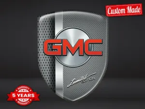 GMC Stoßstangenaufkleber Maßgefertigt Luxus Edition